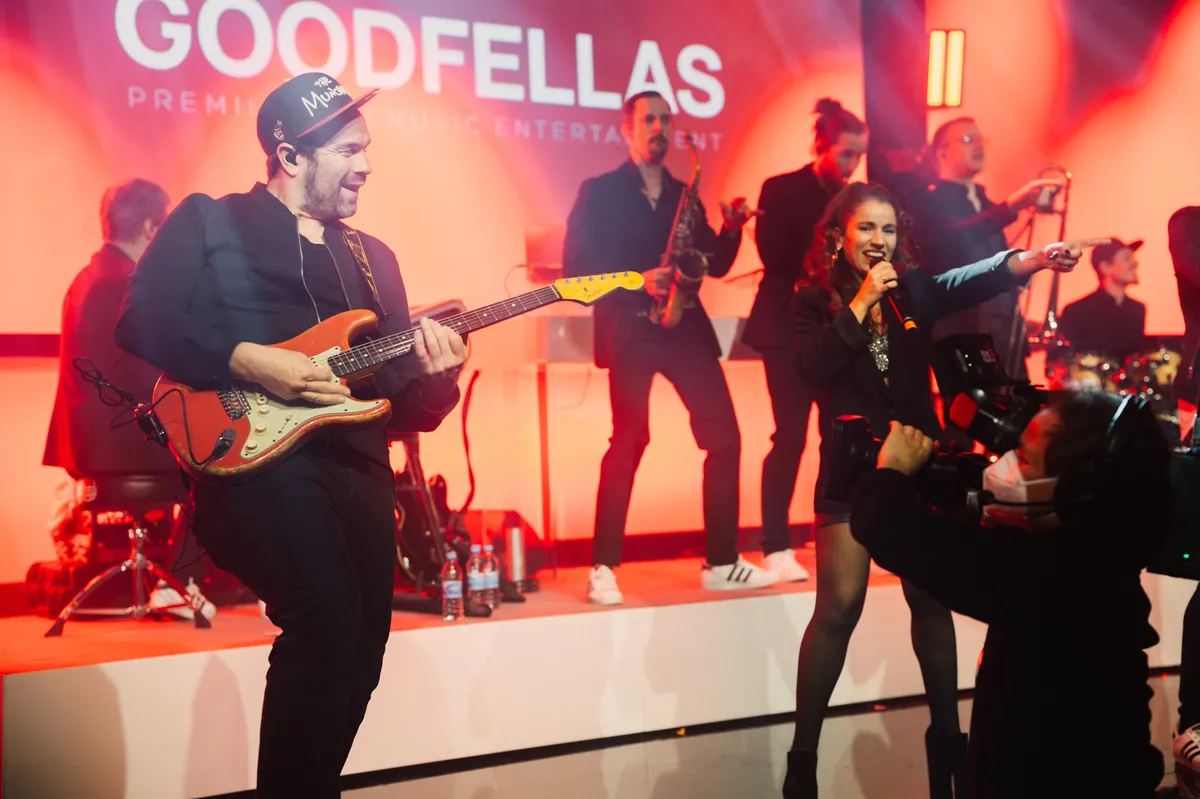 Goodfellas beim BrandEx Award 2023, Preisverleihung, Event, Gala, feierliche Veranstaltung.